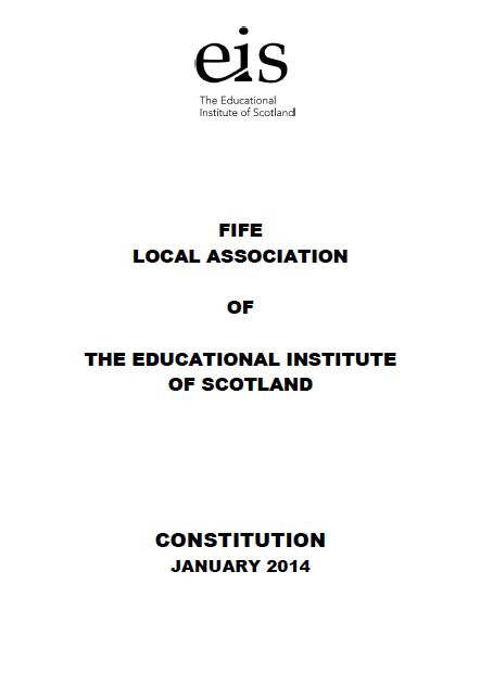 Fife Constitution front cover